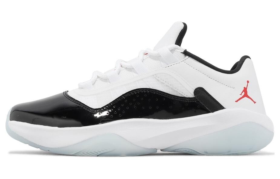 Женские винтажные баскетбольные кроссовки Jordan Air Jordan 11, Черно-белый
