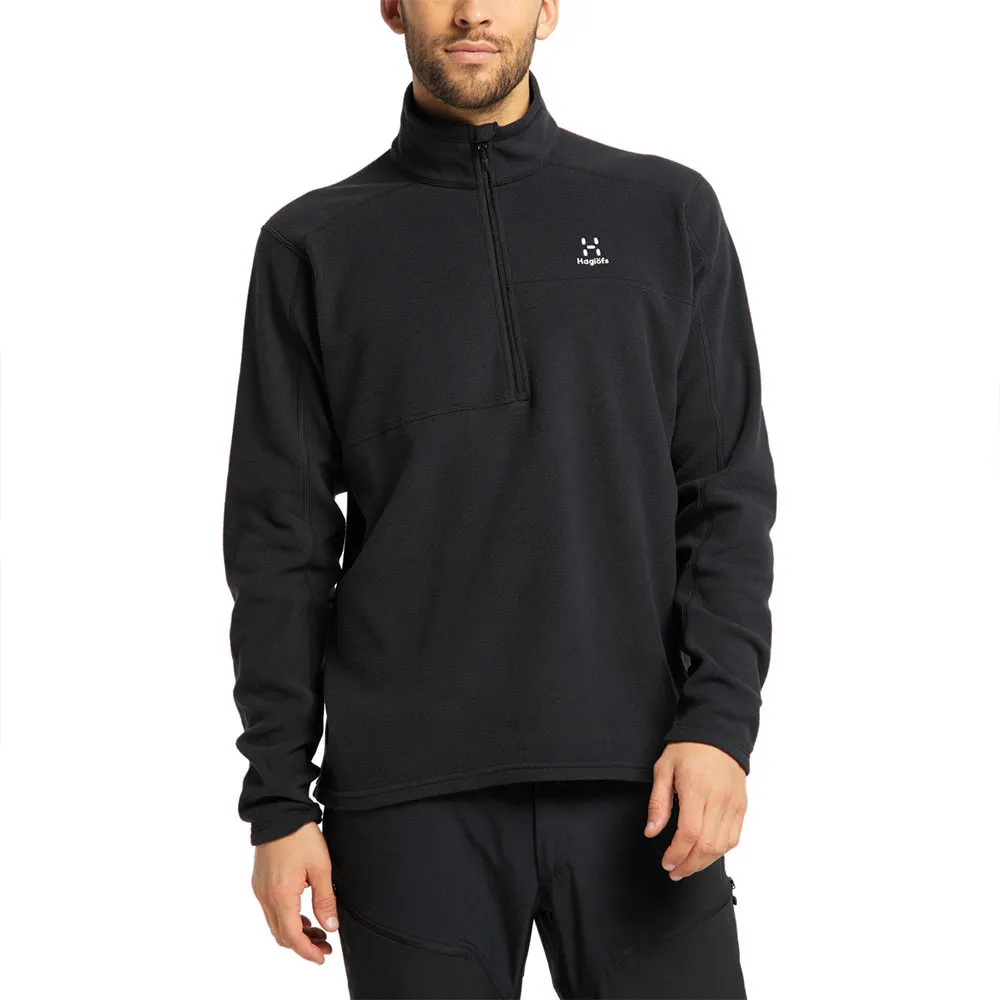 

Флис Haglöfs Buteo half zip, черный