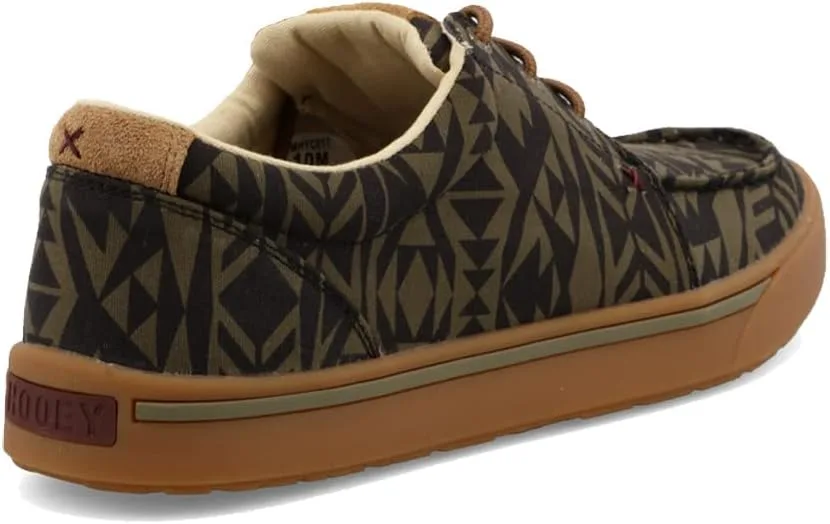 Мужские лоферы Twisted X Zero-X Chukka Driving Moc - кожаные лоферы с ручной обработкой натуральной кожи, мультиколор — фото 3
