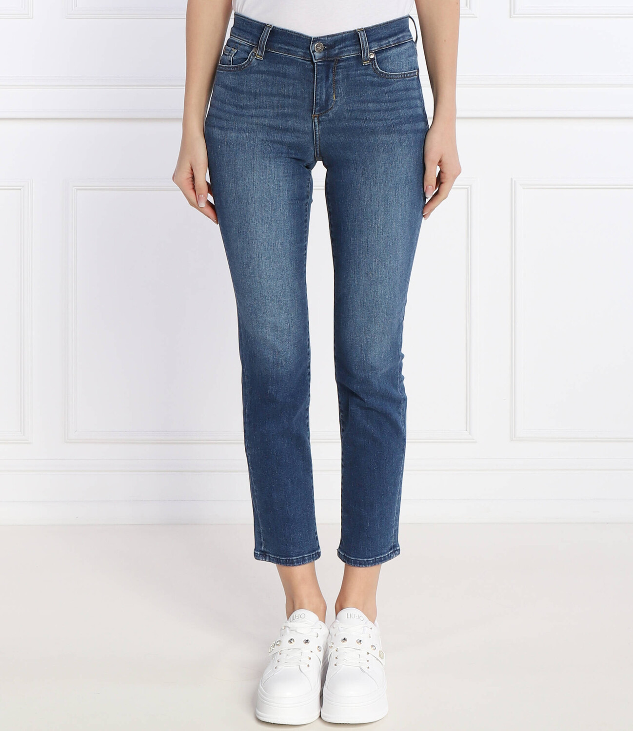 

Джинсы Liu Jo authentic Slim Fit, темно-синий