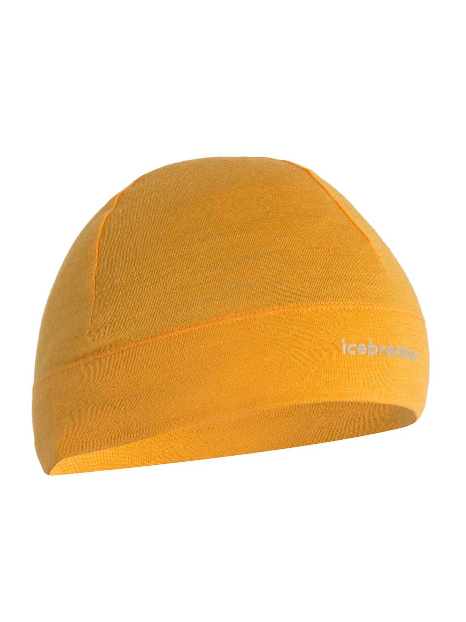 

Шапка Icebreaker U Mer 200 Ridge Beanie, желтый