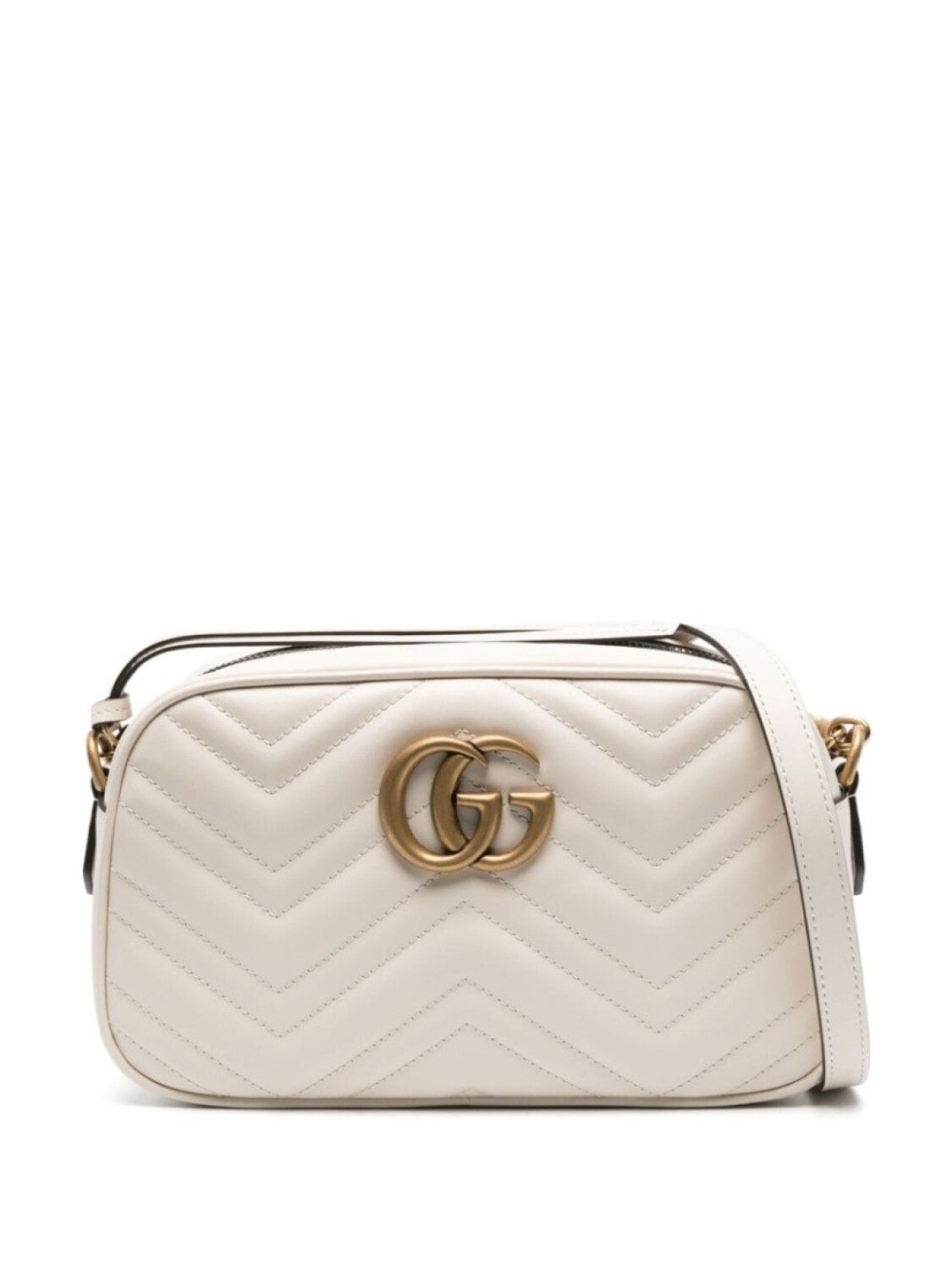 

Маленькая сумка на плечо Gucci GG Marmont, белый