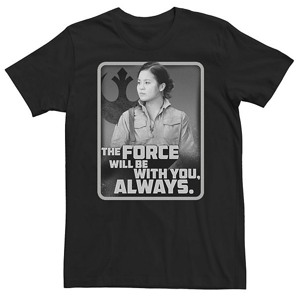 

Футболка Big & Tall The Rise of Skywalker Rose with You Always Star Wars