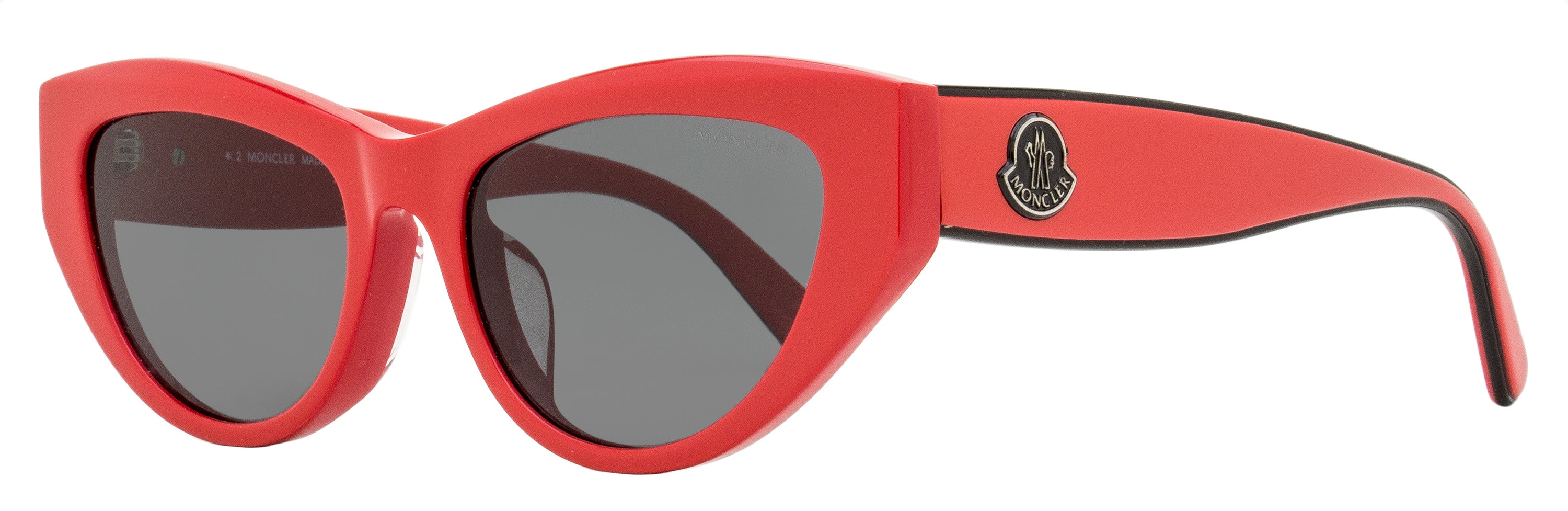 

Солнцезащитные очки Moncler женские Modd Alt Fit ML0258F 66A красные 53 мм