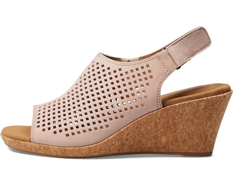 Туфли Rockport Briah Perf Sling, цвет Farro Nubuck — фото 4