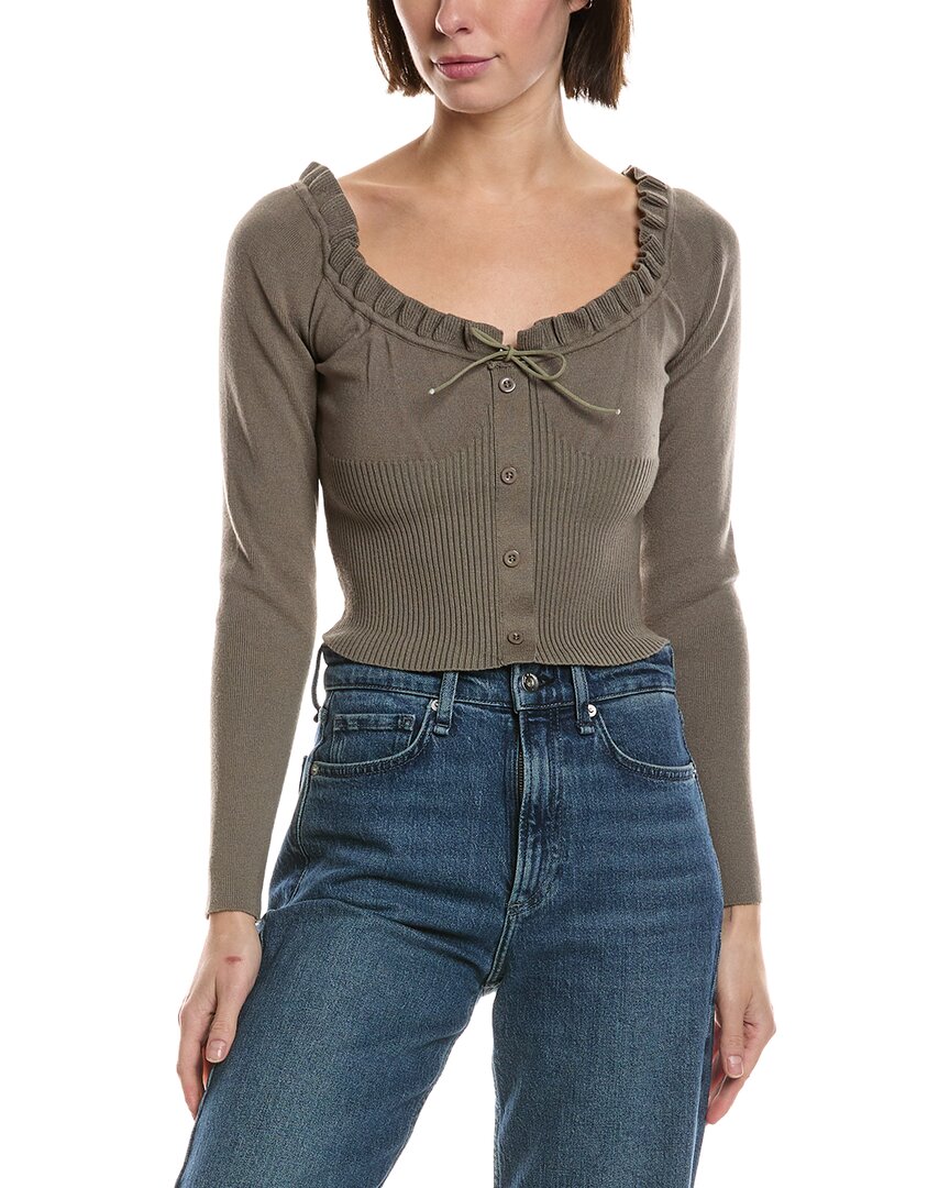 

Вязаный топ в стиле авантюр Avantlook, зеленый