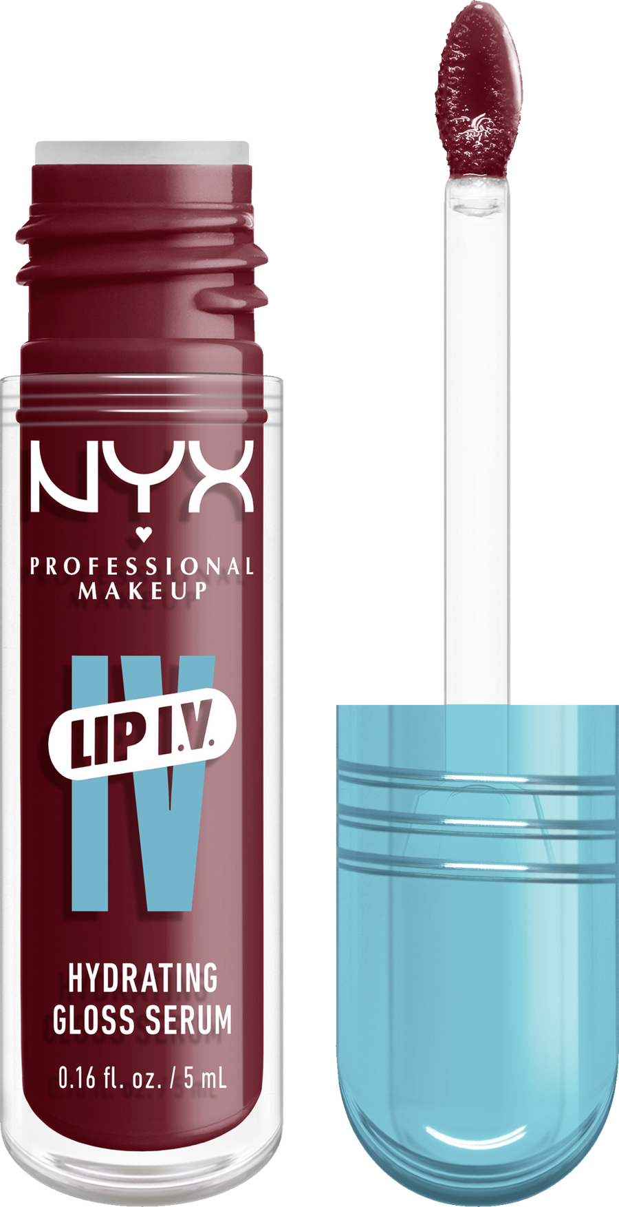 

Блеск для губ NYX Professional MakeUp Lip IV Hydrating Gloss Serum Drippin' in Rose