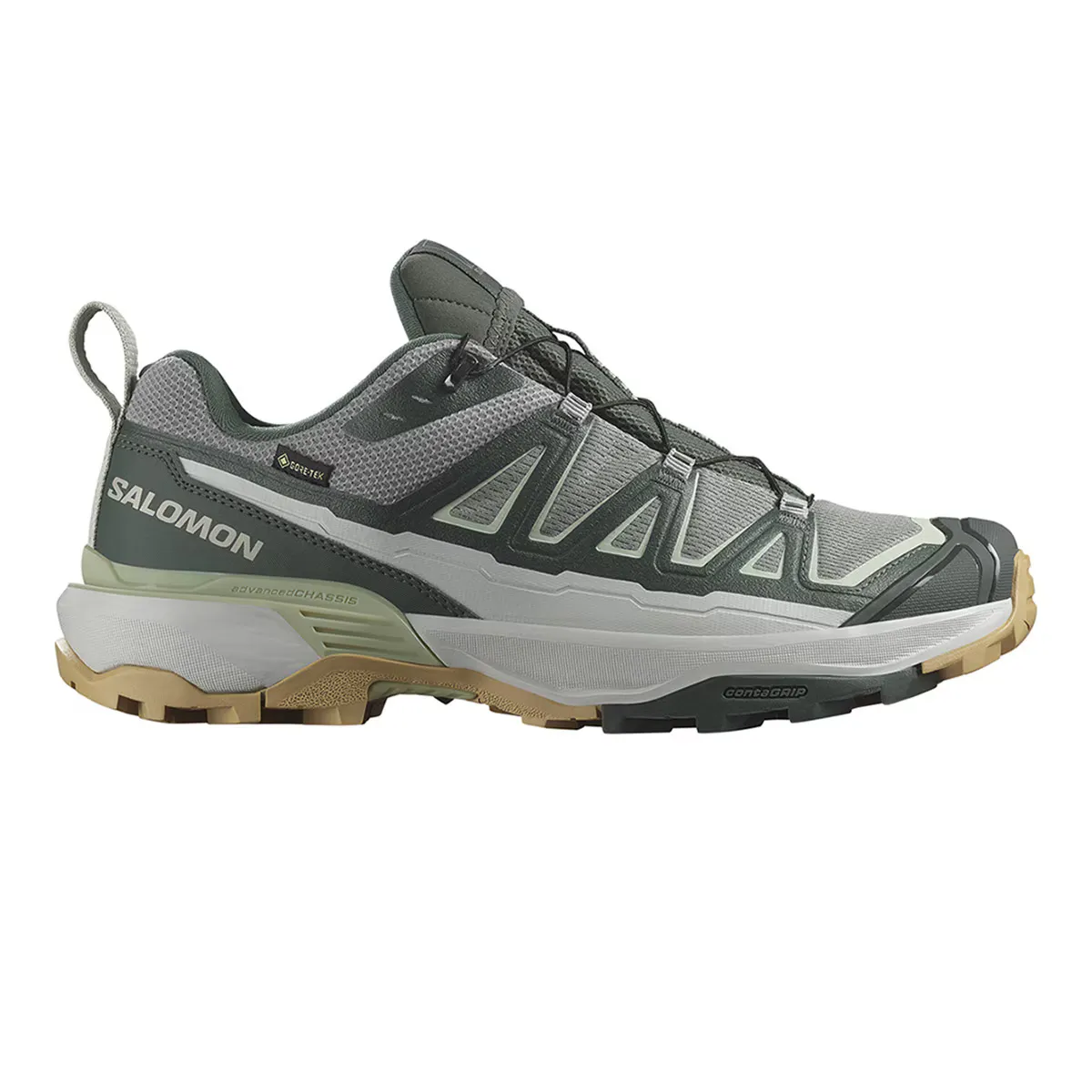 

Мужская походная обувь X ULTRA 360 EDGE GTX SALOMON, серый/зеленый