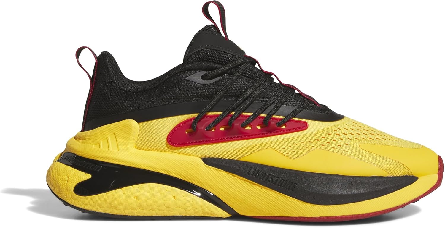 

Кроссовки Adidas Унисекс-взрослые NCAA 25/26 Team Alphaboost V2, черный/красный