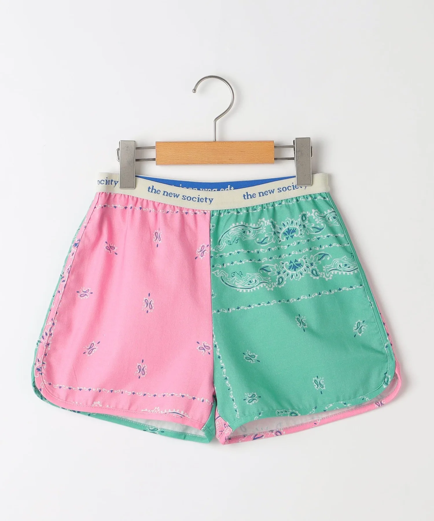 Детские шорты из органического хлопка Mileto Girl Short The New Society розовые