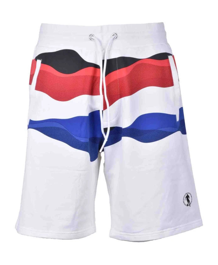 

Брюки из хлопка с эластаном Bikkembergs, белый