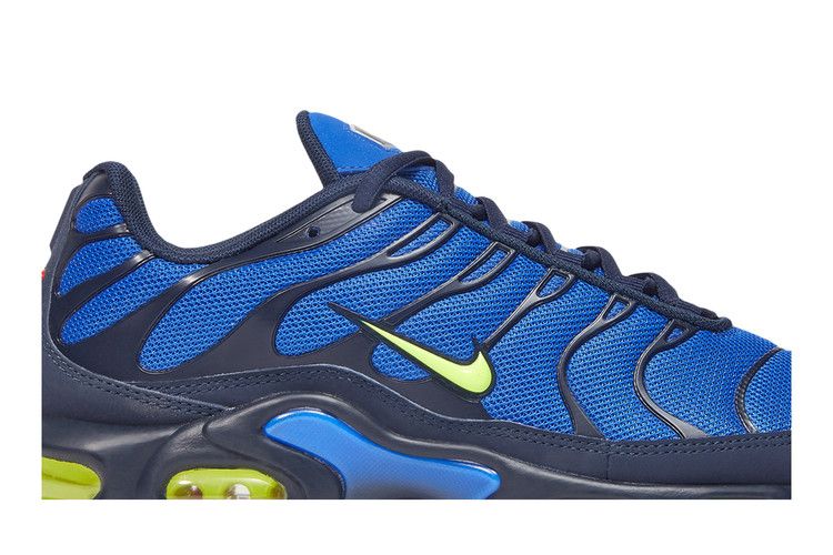 Кроссовки Nike Air Max Plus 'Hyper Royal Volt', синий — фото 3