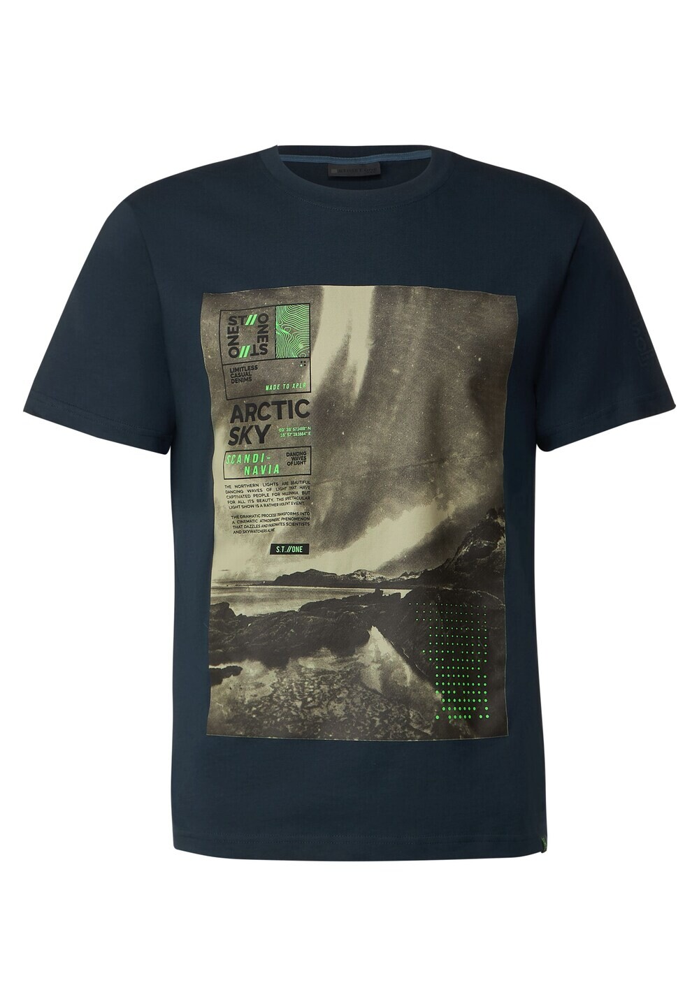 

Футболка Street One MEN Arctic Sky, ночной синий