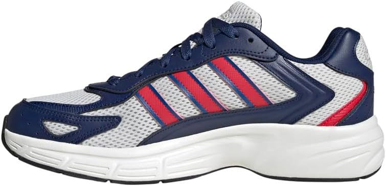 Мужские кроссовки adidas Eclyptix 2000 на шнуровке - серые, повседневные — фото 3