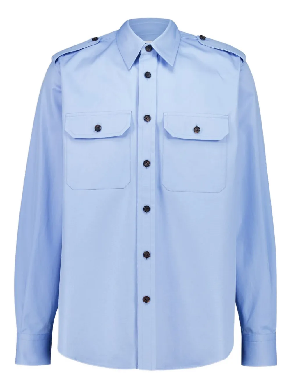 

Рубашка на пуговицах Alexander McQueen, синий