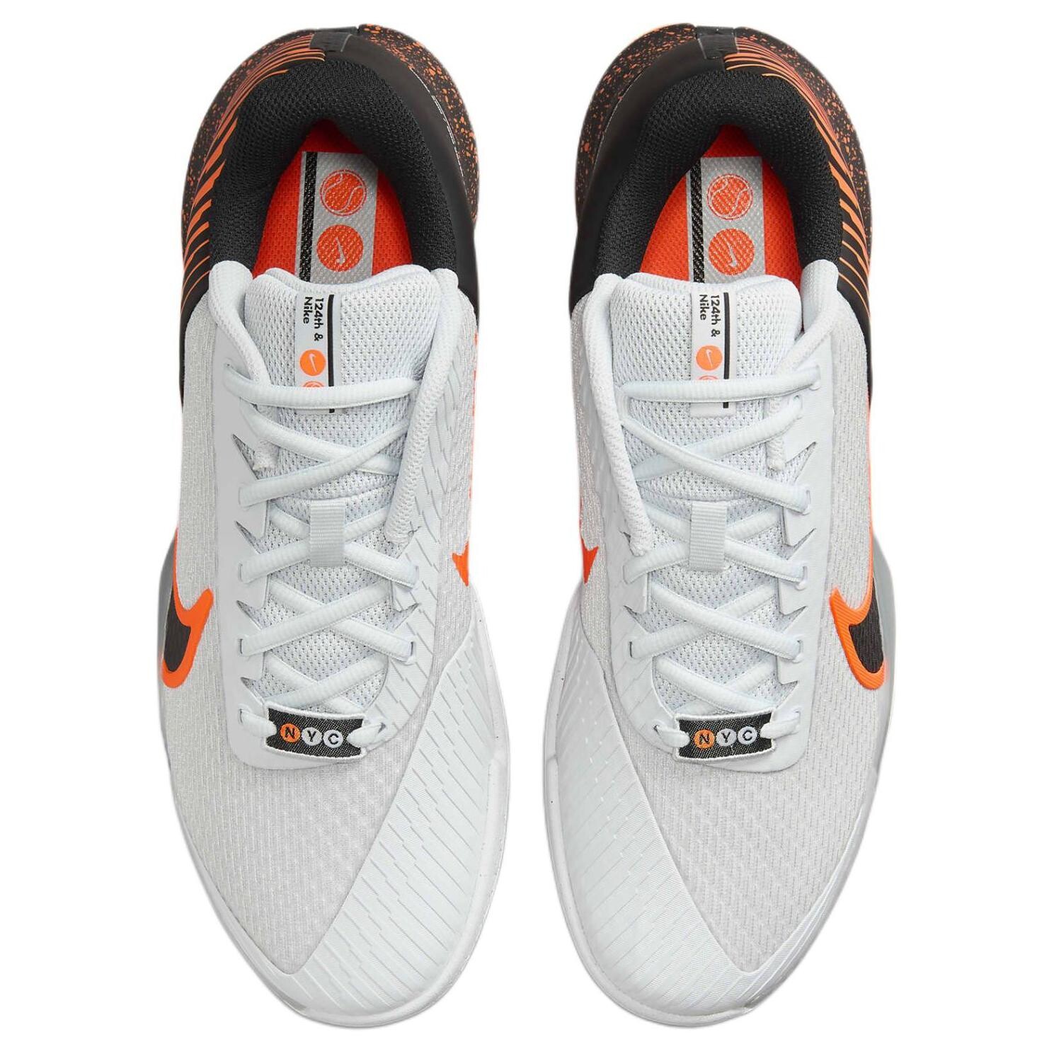Кроссовки Nike Court Vapor Tennis Shoes Men Low-top Pure Platinum/deep Red/white/black, черный — фото 4