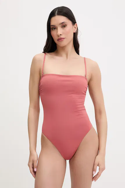 Купальник женский цельный Calvin Klein, розовый