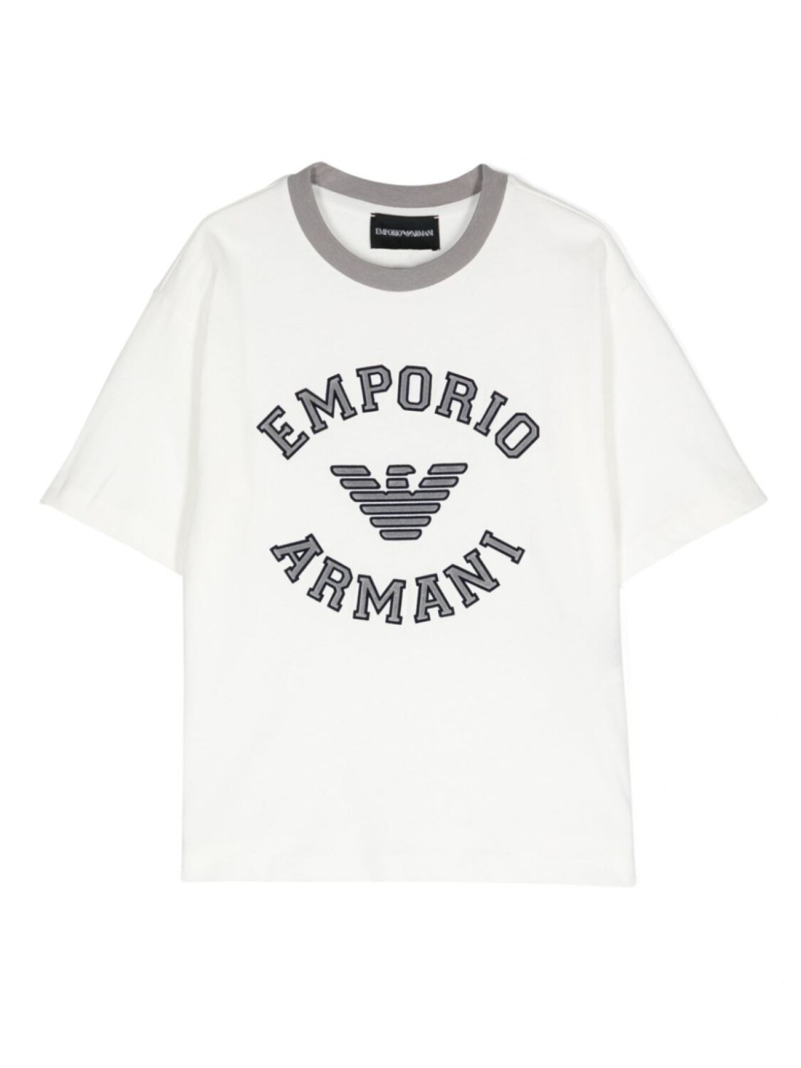 

Emporio Armani Kids футболка с логотипом, белый