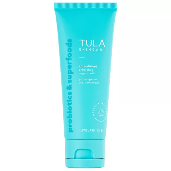 

Так полированный отшелушивающий сахарный скраб Tula Skincare