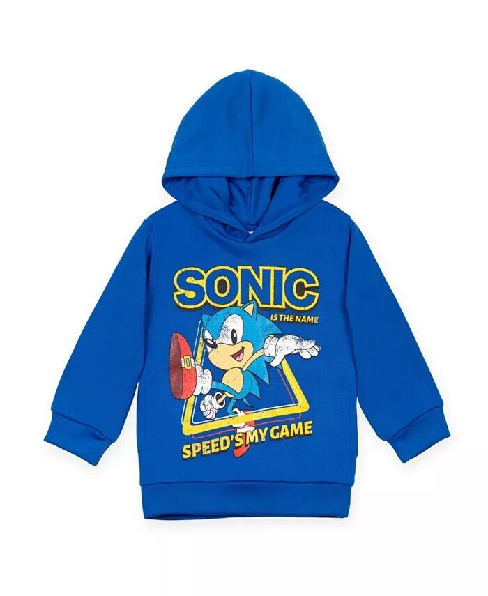 

Толстовка Little Boys Sonic the Hedgehog Tails Knuckles Sega, синий