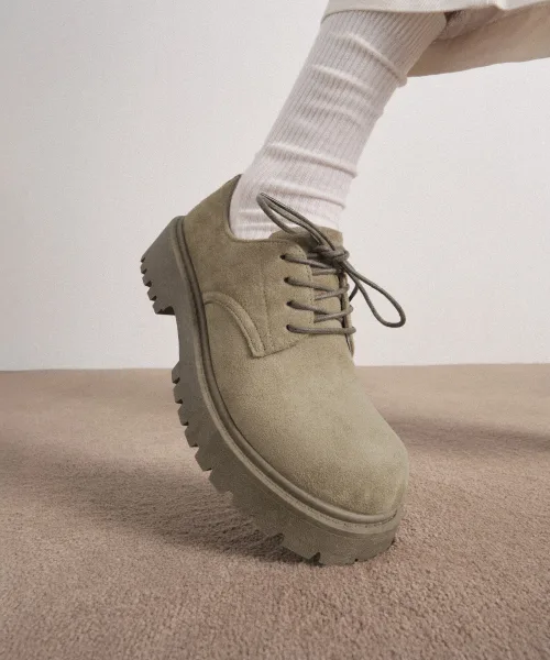 Мужские туфли Bold Toe Derby 6FT песочного цвета