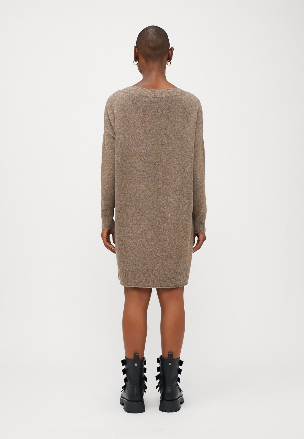 

Платье-джемпер ONLRICA LIFE BOATNECK DRESS ONLY Petite, светло-коричневый