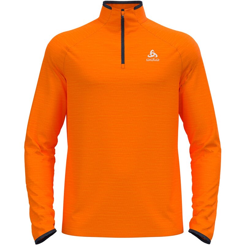 

Средний слой 1/2 молния миллениум эл Odlo, цвет oriole melange