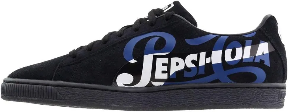 Кроссовки Puma Unisex Adult Puma Suede Classic - Classic Suede, черный/серебряный — фото 4