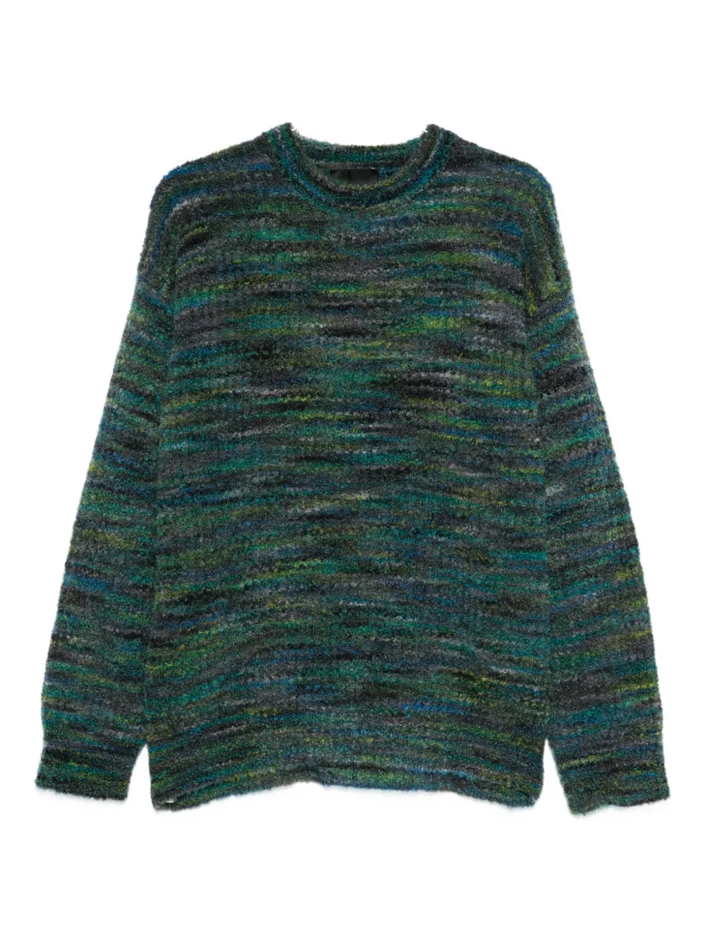 

Свитер с круглым вырезом Roberto Collina, зеленый