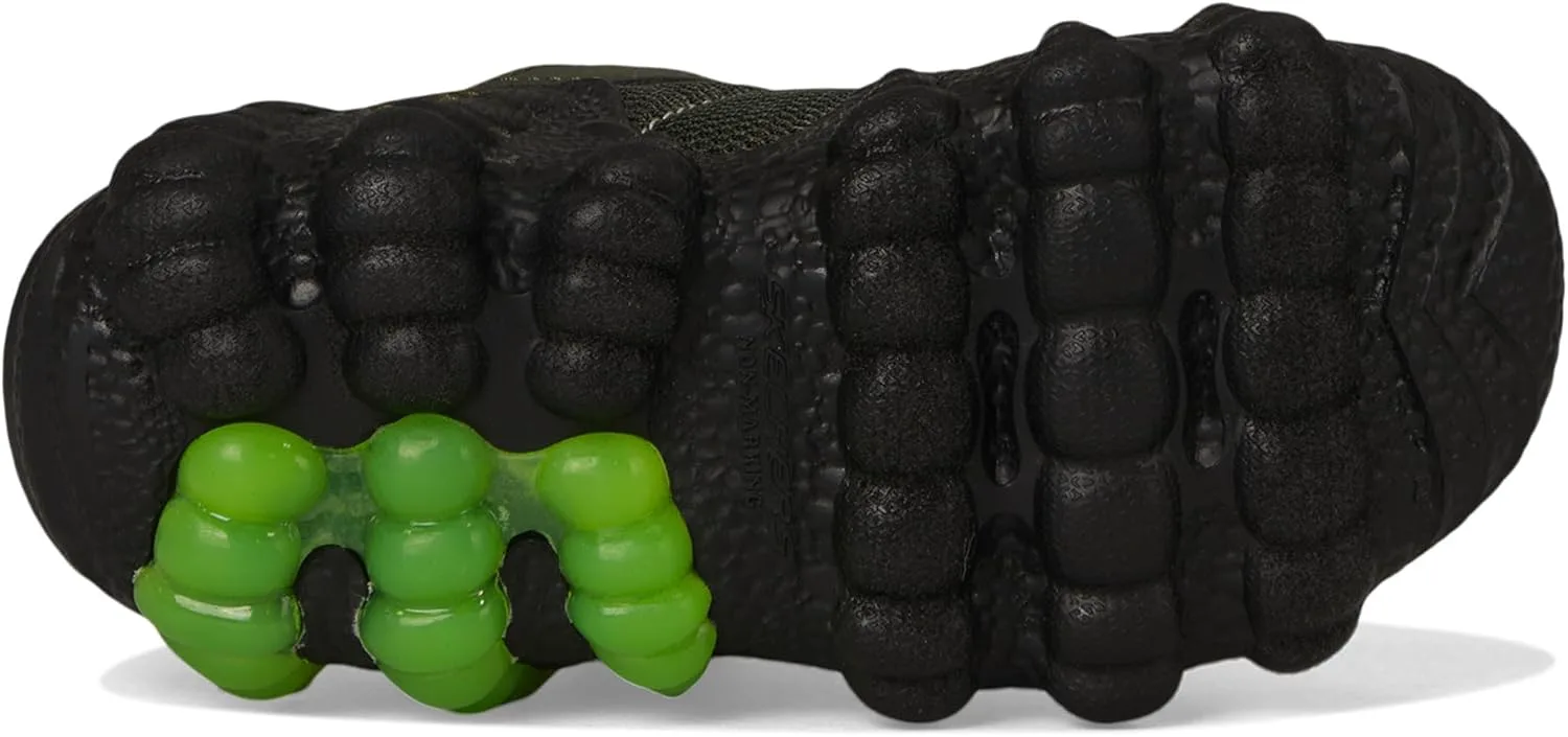 Кроссовки для мальчиков Skechers Skech-o-Saurus Lights 2.0, оливковый — фото 3