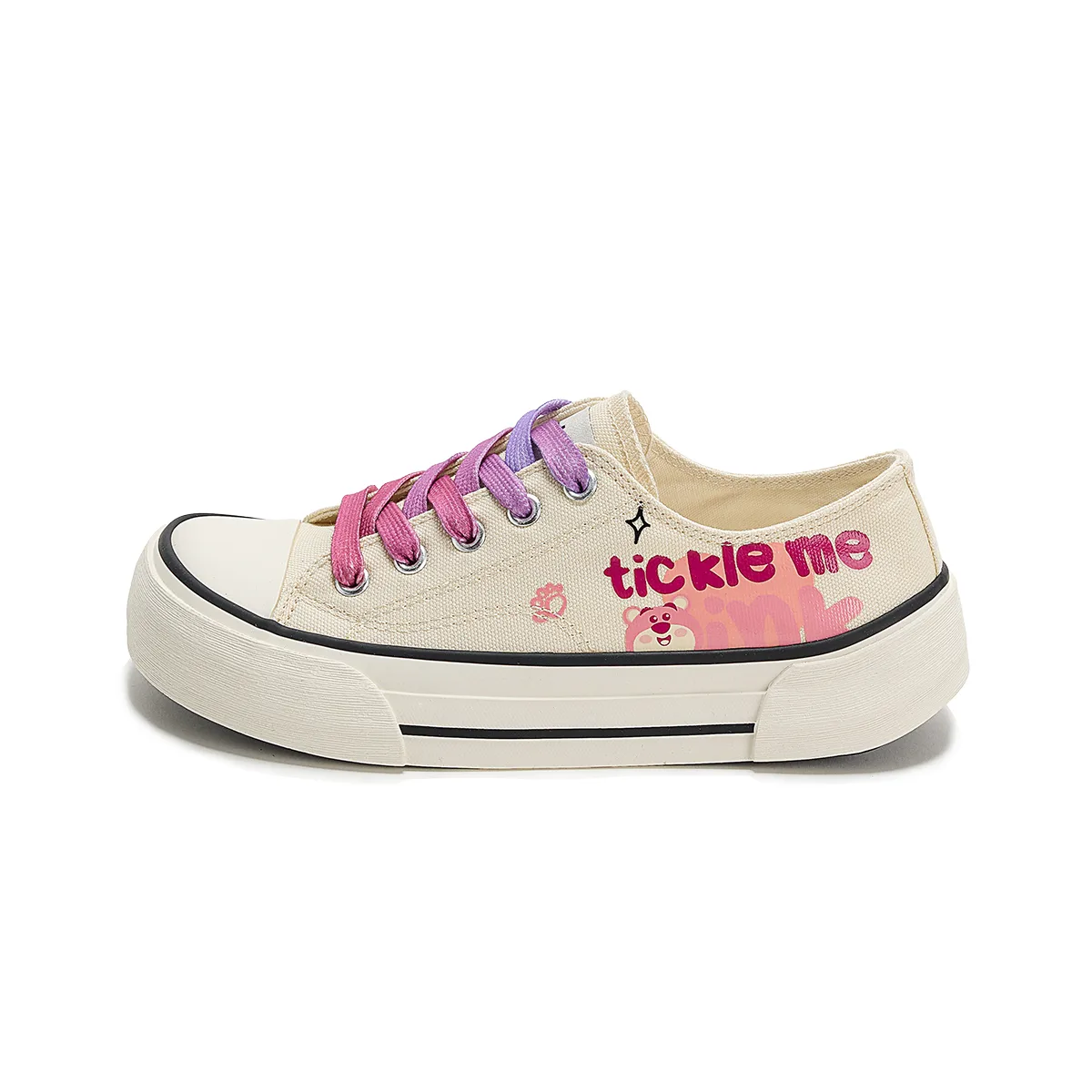 Детские кеды low top из хлопка серии Strawberry Bear Disney, белый