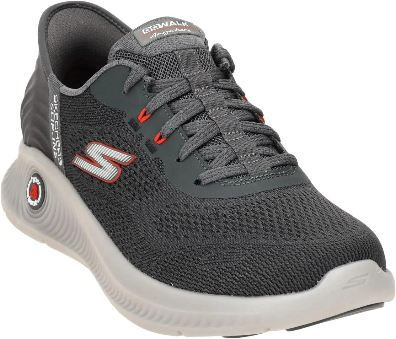 Мужские кроссовки Skechers GO Walk Anywhere 216314 CCRD, серый — фото 3