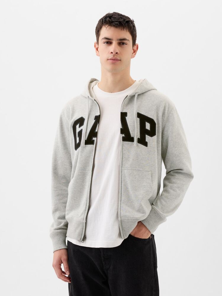 

Толстовка на молнии Gap, серый