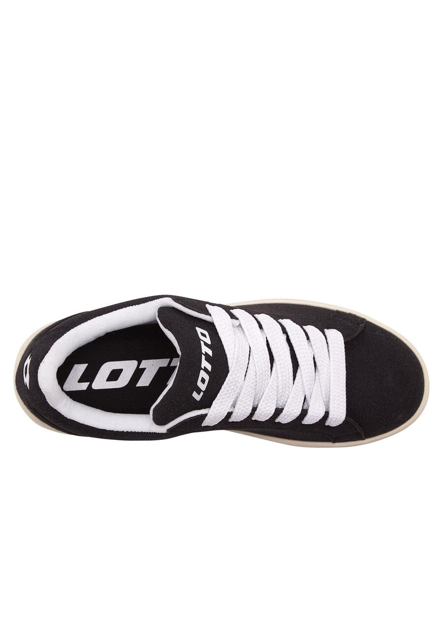 Низкие кроссовки Lotto YARIN Unisex 2400270U, чёрные/белые — фото 4