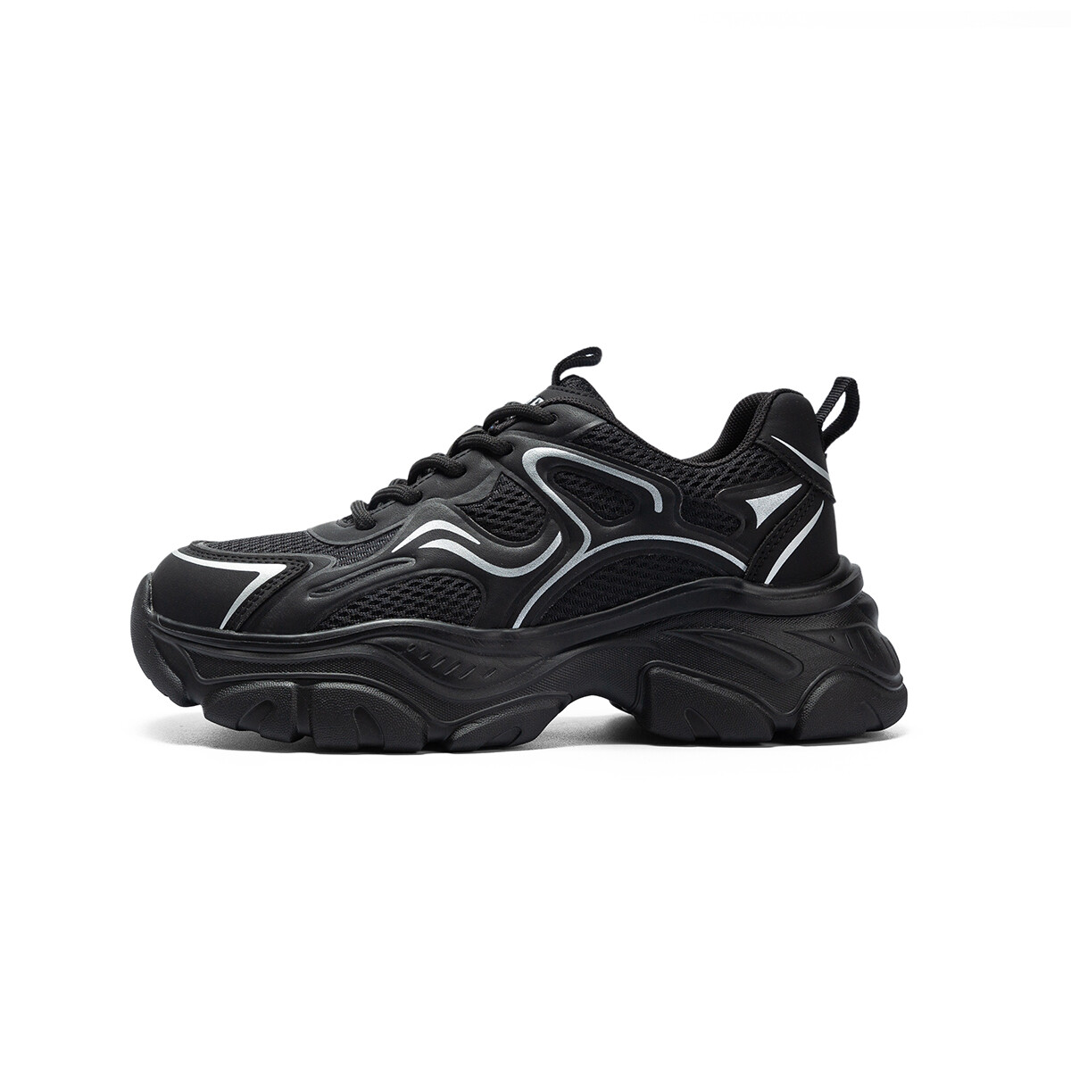 

Кроссовки JEEP SPIRIT Chunky Sneakers Women's Low-top, черный