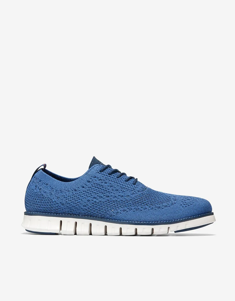 

Мужские туфли на шнуровке из ткани Stitchlite Cole Haan, синий