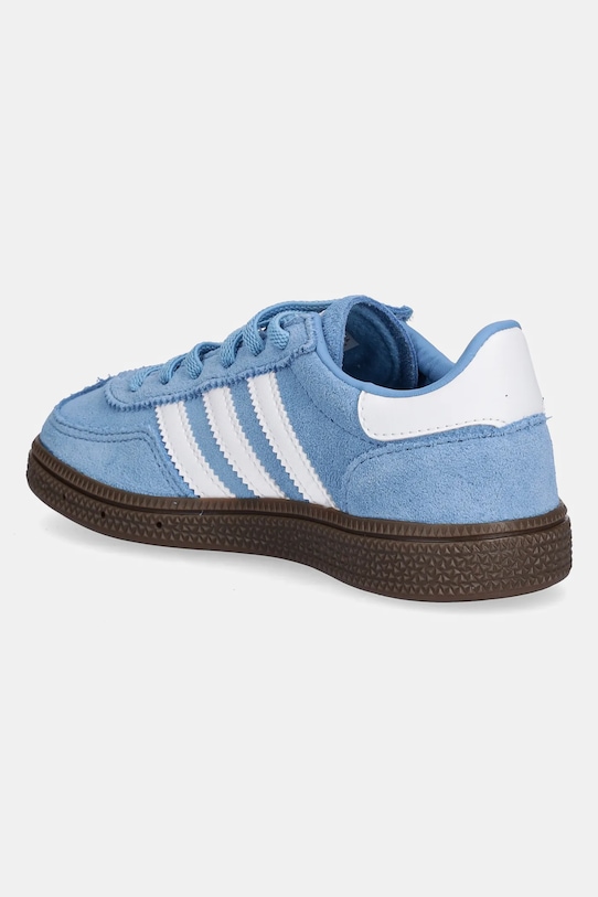 Детские замшевые кроссовки Handball Spezial Adidas Originals, синий — фото 3