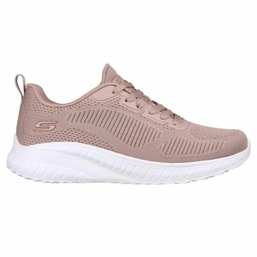 Кроссовки для бега Skechers Bobs Sport Squad розовые для взрослых