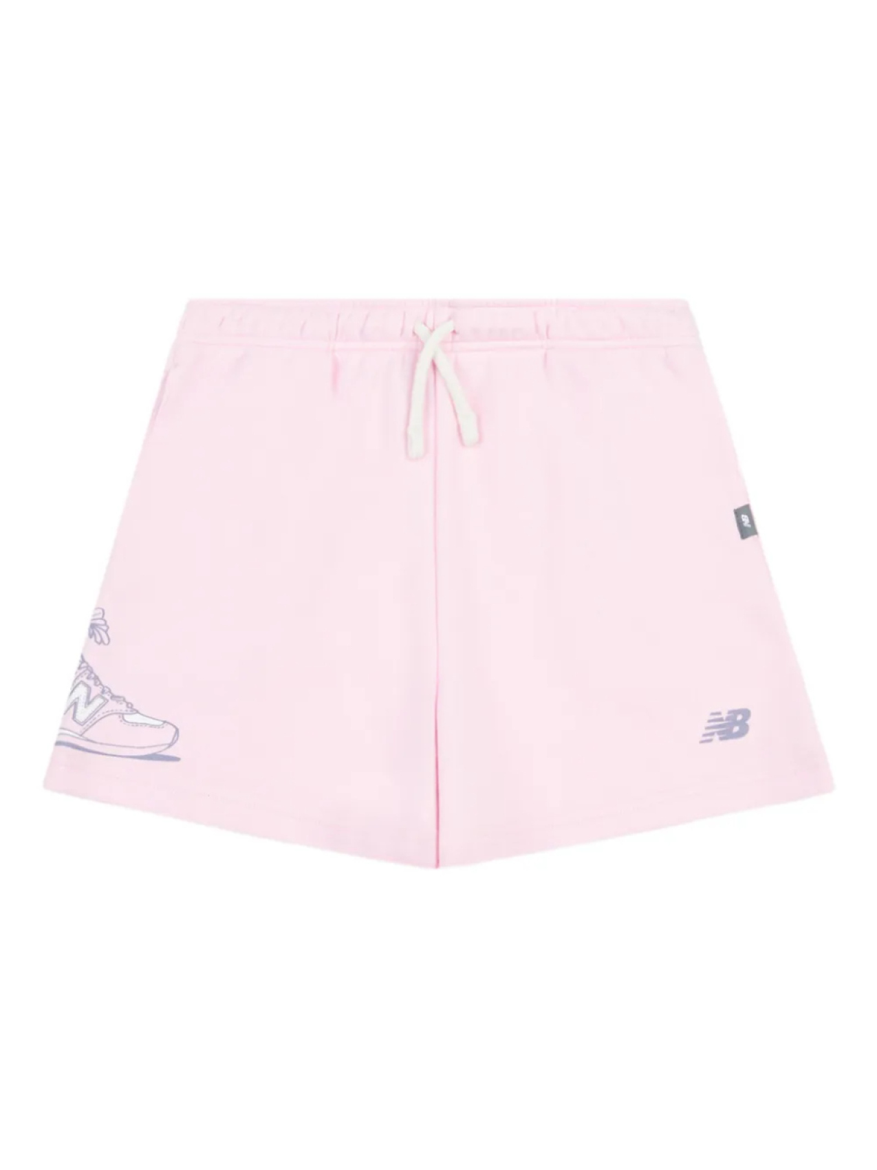

Спортивные шорты с логотипом New Balance Kids, розовый