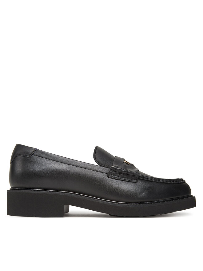 Тапочки Crest Squarish Toe Penny Loafer FW0FW08633 Tommy Hilfiger, черный