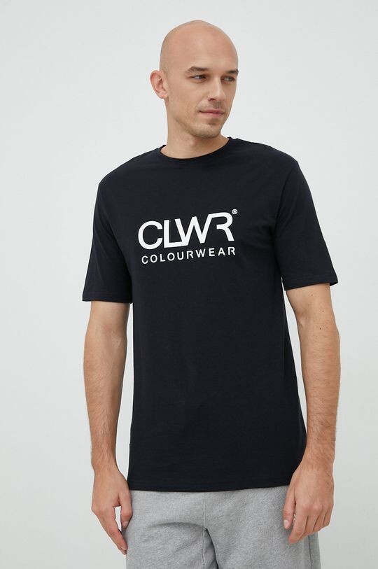

Хлопковая футболка Colourwear, черный