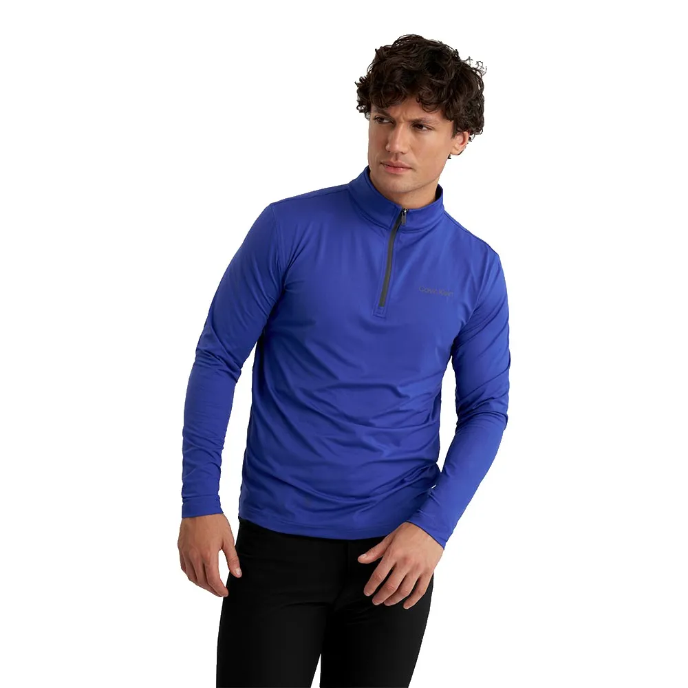 

Толстовка Calvin Klein Golf Newport half zip, синий
