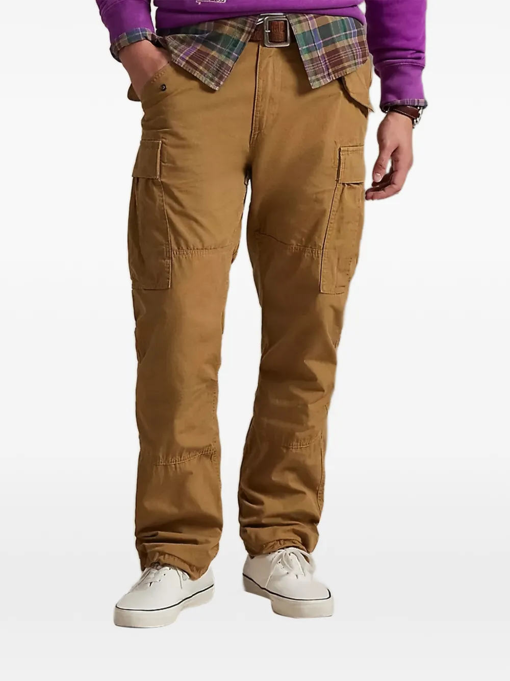 

Карго-брюки с карманами Polo Ralph Lauren, коричневый
