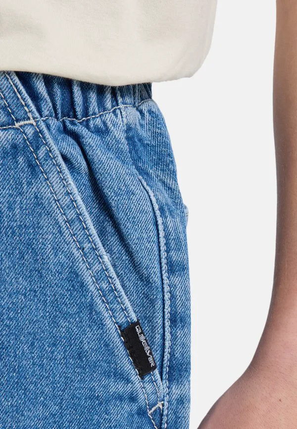 Детские джинсы свободного кроя из вспененного материала Quiksilver, Mood Indigo - Solid — фото 4