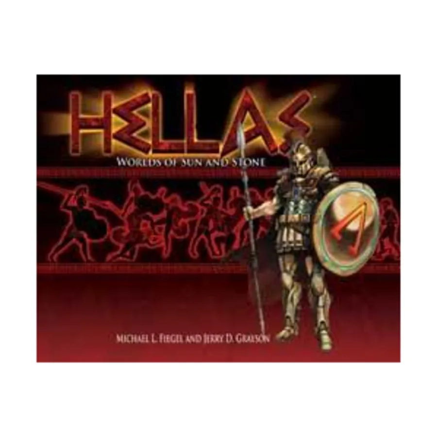 

Hellas - Worlds of Sun and Stone (2nd Edition), Hellas - Worlds of Sun and Stone, твердый переплет