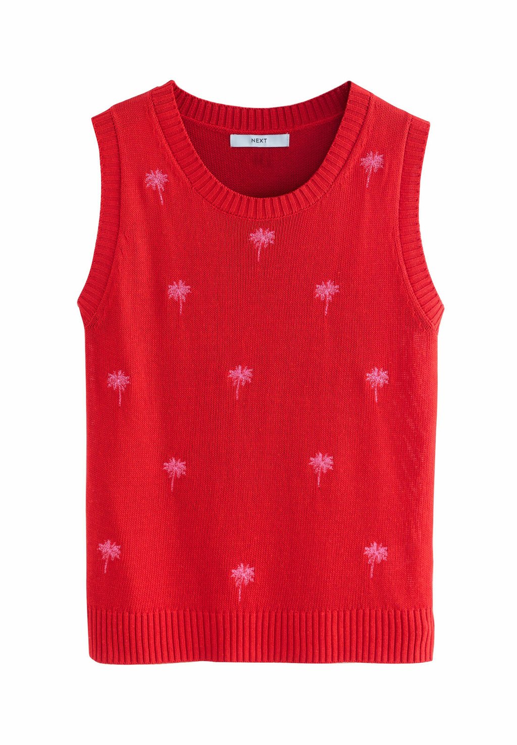 

Топ REGULAR FIT CREW NECK Next, красный