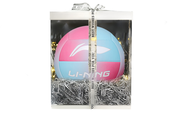 

LINING Волейбольный мяч PU размер 5 унисекс розовый синий