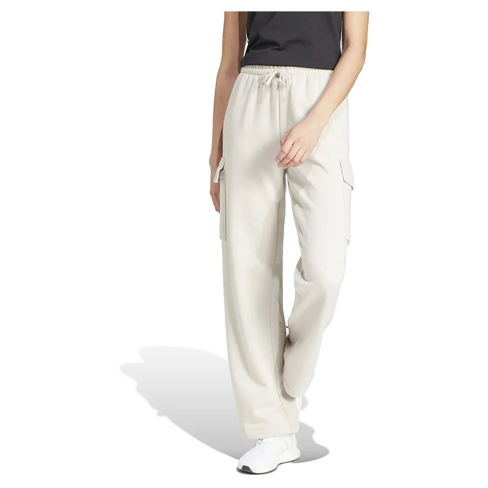 

Джоггеры adidas Essentials Linear Fleece, белый