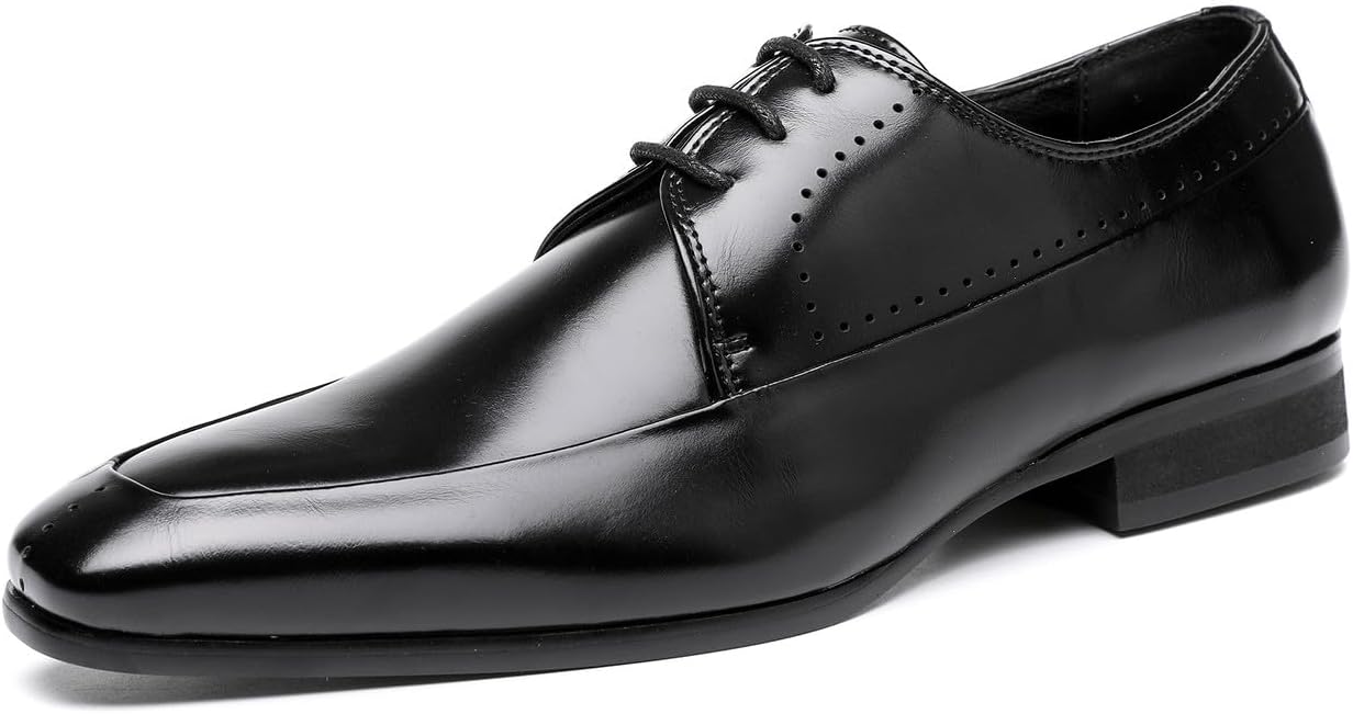 

Мужские оксфорды, туфли для смокинга, дерби для мужчин, свадебная модная обувь, деловая повседневная обувь Santimon, черный