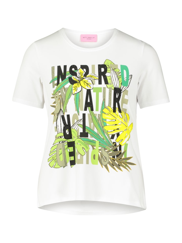 

Футболка Betty Barclay, цвет patch white/green